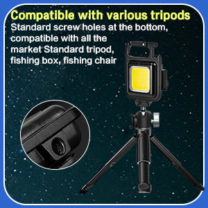 Mini LED COB Flashlight , Keychain Light,500 Lumen Rechargeable Flashlights