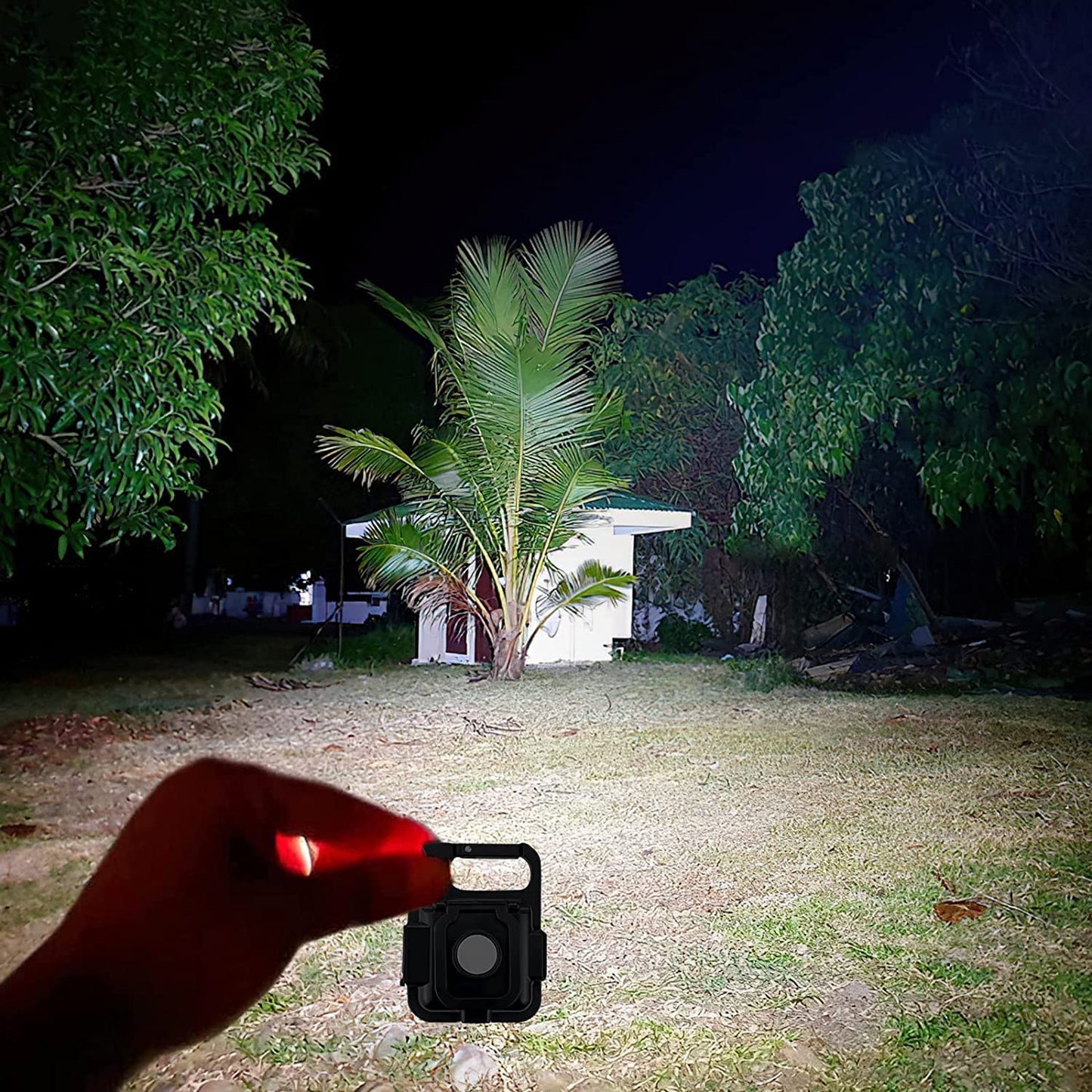 Mini LED COB Flashlight , Keychain Light,500 Lumen Rechargeable Flashlights